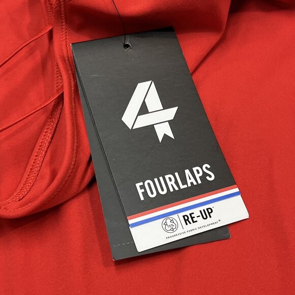 FourLaps Elevate Jumpsuit Womens L Crimson Red Athletic Fit Moisture Wicking Gym - Picture 8 of 16